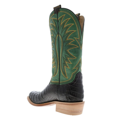 Hyer Spearville 13" HM12006 Mens Brown Caiman Leather Western Cowboy Boots