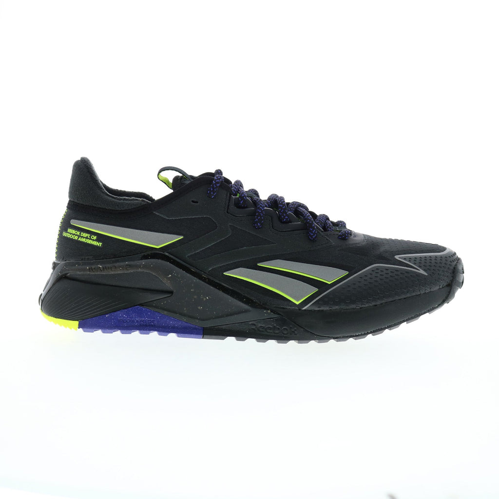 Reebok Nano X2 TR Adventure Winter Mens Black Athletic Cross Training ...