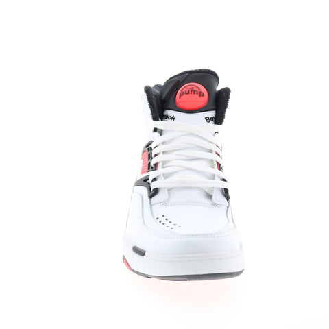 Reebok Pump TZ Mens White Leather Lace Up Lifestyle Sneakers Shoes