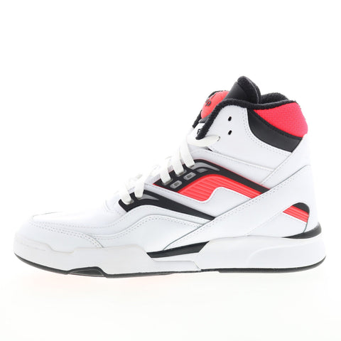 Reebok Pump TZ Mens White Leather Lace Up Lifestyle Sneakers Shoes
