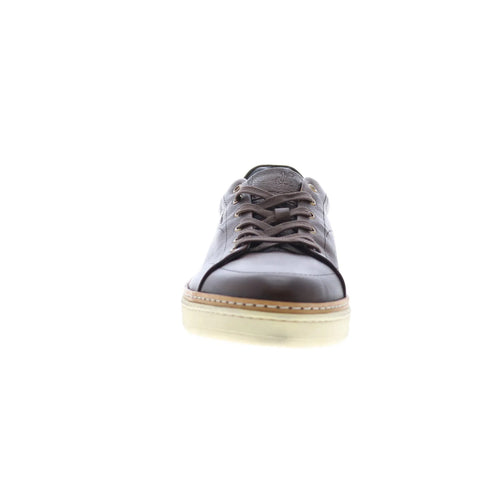 Di Bianco Imola Ciana Mens Burgundy Leather Lifestyle Sneakers Shoes