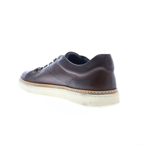 Di Bianco Imola Ciana Mens Burgundy Leather Lifestyle Sneakers Shoes
