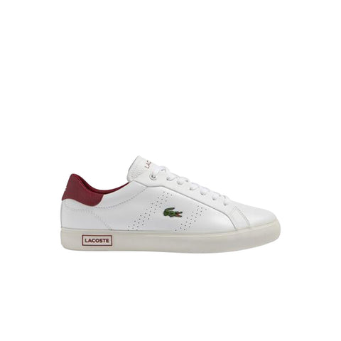 Lacoste Powercourt 2.0 123 1 SMA Mens White Lifestyle Sneakers Shoes