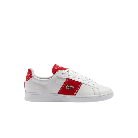 Lacoste Carnaby Pro CGR 2232 SMA Mens White Lifestyle Sneakers Shoes