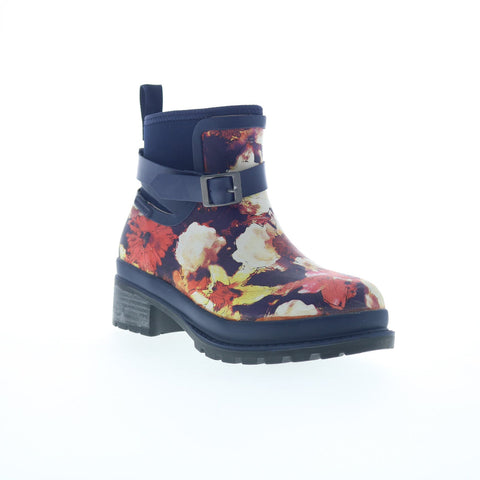 Muck Liberty Rubber Waterproof LWKR2FLR Womens Blue Ankle & Booties Boots