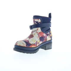 Muck Liberty Rubber Waterproof LWKR2FLR Womens Blue Ankle & Booties Boots