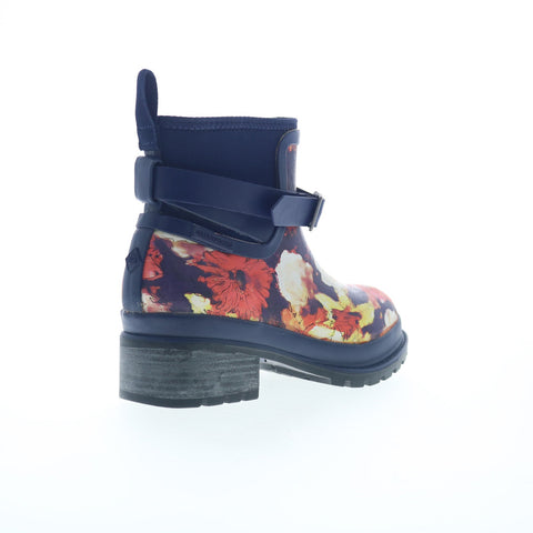 Muck Liberty Rubber Waterproof LWKR2FLR Womens Blue Ankle & Booties Boots