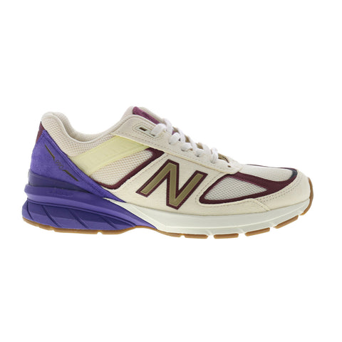 New Balance 990 M990CP5 Mens Beige Suede Lace Up Lifestyle Sneakers Shoes