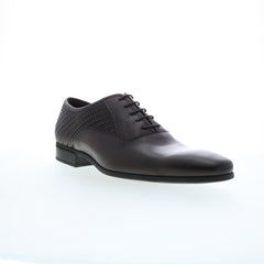 Bruno Magli Milos Woven Mens Brown Oxfords & Lace Ups Plain Toe Shoes