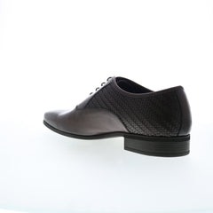 Bruno Magli Milos Woven Mens Brown Oxfords & Lace Ups Plain Toe Shoes