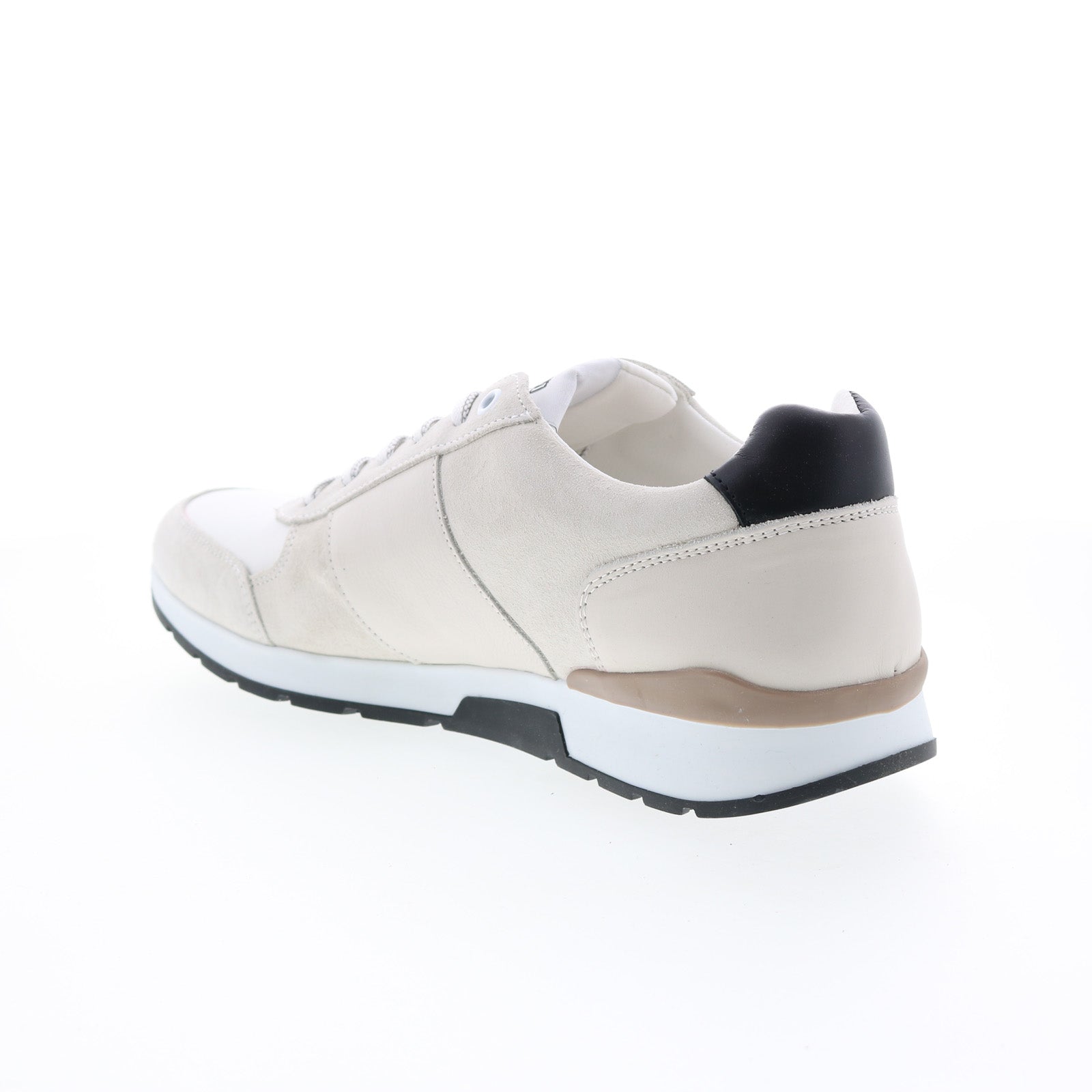 Bruno Magli Beta MB3BETG3 Mens Beige Suede Lace Up Lifestyle