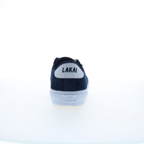 Lakai Newport MS4240251A00 Mens Blue Suede Skate Inspired Sneakers Shoes
