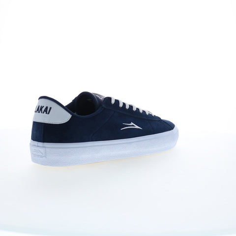 Lakai Newport MS4240251A00 Mens Blue Suede Skate Inspired Sneakers Shoes