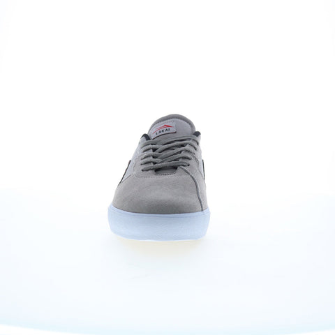Lakai Cardiff MS4240264A00 Mens Gray Suede Skate Inspired Sneakers Shoes