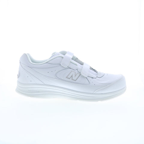 New Balance 577 MW577VW Mens White Extra Wide 4E Lifestyle Sneakers Shoes