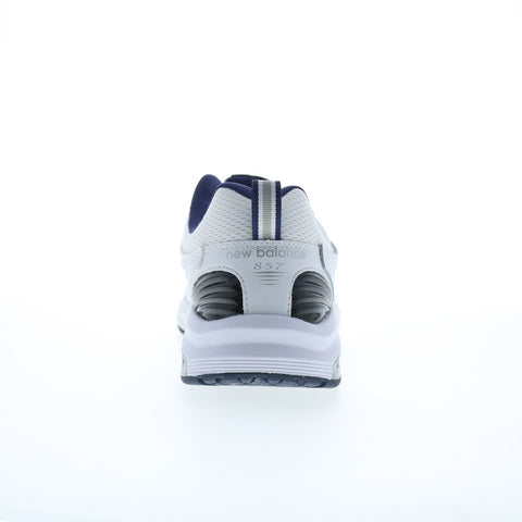New Balance 857 MX857WN2 Mens White Leather Lifestyle Sneakers Shoes