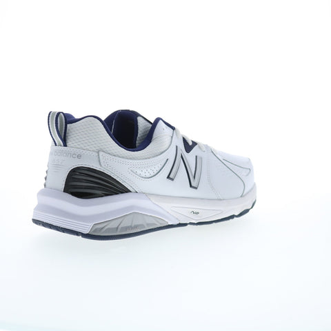 New Balance 857 MX857WN2 Mens White Leather Lifestyle Sneakers Shoes