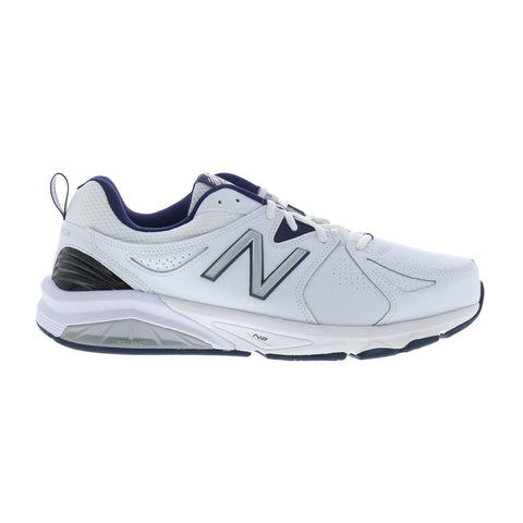 New Balance 857 MX857WN2 Mens White Leather Lifestyle Sneakers Shoes