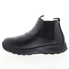 Nautilus Skidbuster Pull On SR Soft Toe Electric Hazard Mens Black Wide Boots
