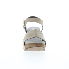 Volatile Nekoma PV123 Womens Beige Synthetic Hook & Loop Wedges Sandals Shoes