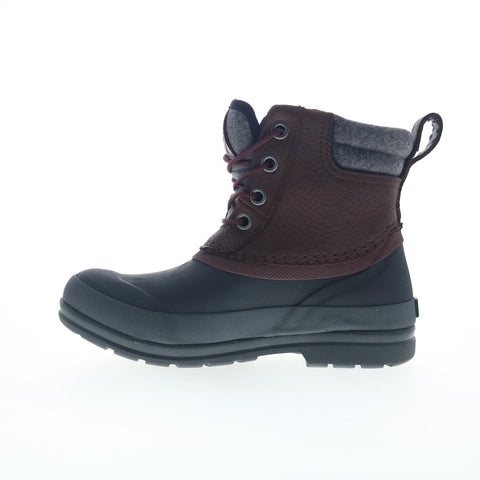 Muck Originals Leather Duck Waterproof ODLW900 Womens Black Casual Boots