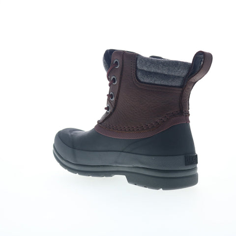 Muck Originals Leather Duck Waterproof ODLW900 Womens Black Casual Boots