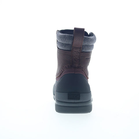 Muck Originals Leather Duck Waterproof ODLW900 Womens Black Casual Boots