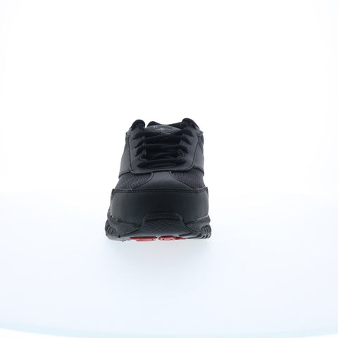 Reebok Work Ketia RB4895 Mens Black Wide Leather Athletic Work Shoes