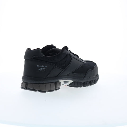 Reebok Work Ketia RB4895 Mens Black Wide Leather Athletic Work Shoes