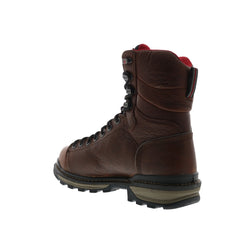 Rocky Rams Horn Lace To Toe Composite Waterproof Mens Brown Wide Boots