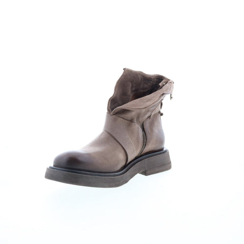 A.S. 98 Roan Womens Brown Leather Zipper Casual Dress Boots