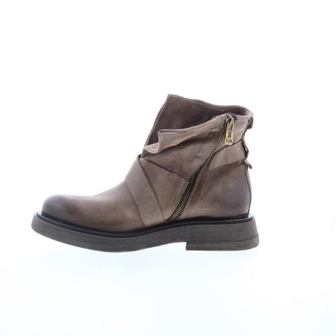 A.S. 98 Roan Womens Brown Leather Zipper Casual Dress Boots