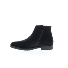 Bos. & Co. Rule Womens Black Suede Zipper Ankle & Booties Boots
