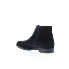 Bos. & Co. Rule Womens Black Suede Zipper Ankle & Booties Boots