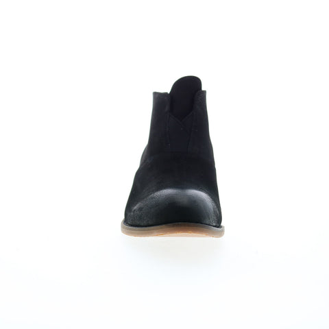 Softwalk Tilden S2060-004 Womens Black Wide Nubuck Ankle & Booties Boots