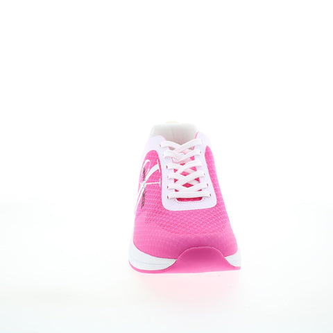 Calvin Klein Sasha KCSASHA Womens Pink Canvas Lifestyle Sneakers Shoes