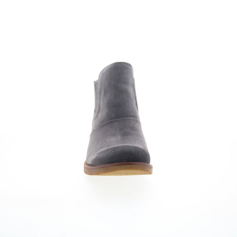 Sofft Bellis SF0007328 Womens Gray Suede Slip On Ankle & Booties Boots
