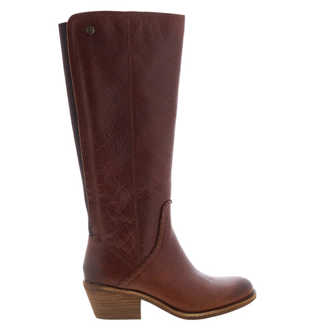 Sofft Anniston SF0023890 Womens Brown Leather Zipper Knee High Boots