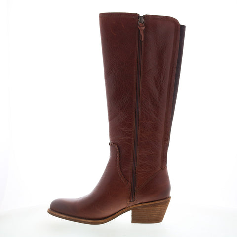 Sofft Anniston SF0023890 Womens Brown Leather Zipper Knee High Boots