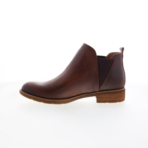 Sofft Bryanne SF0023990 Womens Brown Leather Ankle & Booties Boots