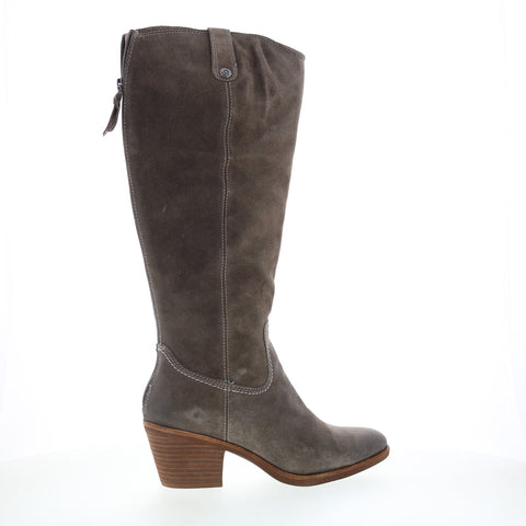Sofft Atmore SF0024608 Womens Gray Leather Zipper Knee High Boots