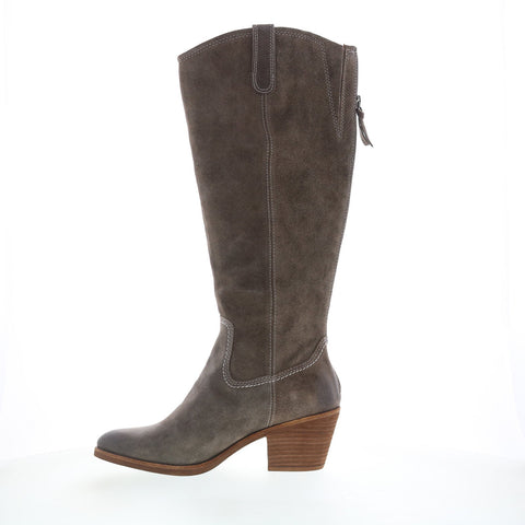 Sofft Atmore SF0024608 Womens Gray Leather Zipper Knee High Boots