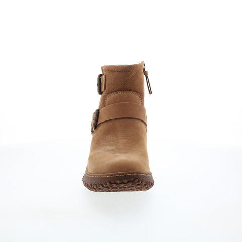 Sofft Ashlen SF0024900 Womens Brown Leather Zipper Casual Dress Boots