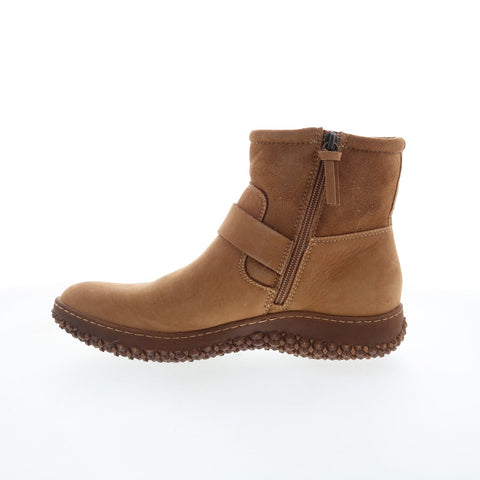 Sofft Ashlen SF0024900 Womens Brown Leather Zipper Casual Dress Boots