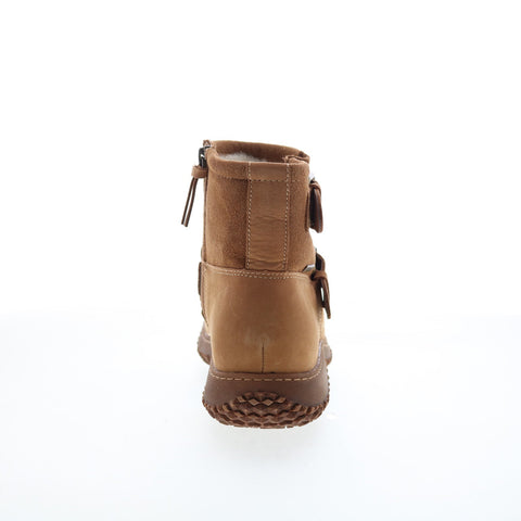 Sofft Ashlen SF0024900 Womens Brown Leather Zipper Casual Dress Boots