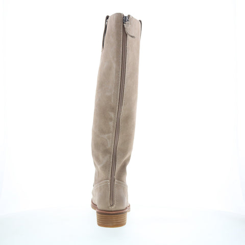 Sofft Samantha SF0034405 Womens Gray Leather Zipper Knee High Boots