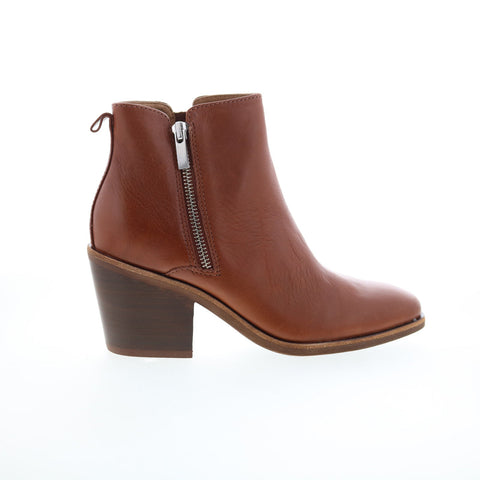 Sofft Canelli SF0034600 Womens Brown Leather Zipper Ankle & Booties Boots