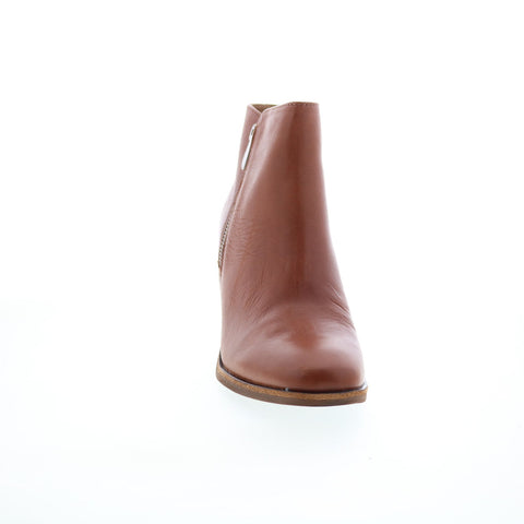 Sofft Canelli SF0034600 Womens Brown Leather Zipper Ankle & Booties Boots