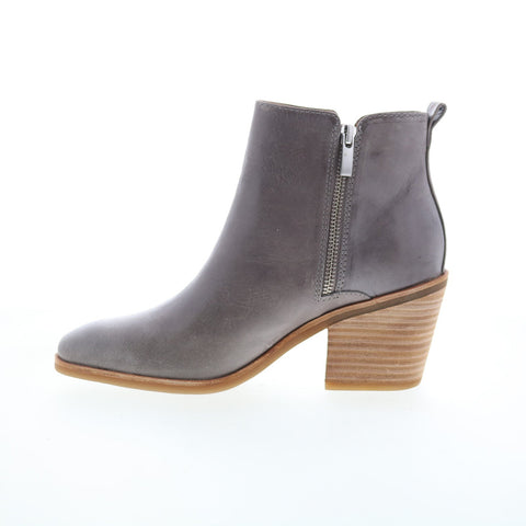 Sofft Canelli SF0034608 Womens Gray Leather Zipper Ankle & Booties Boots