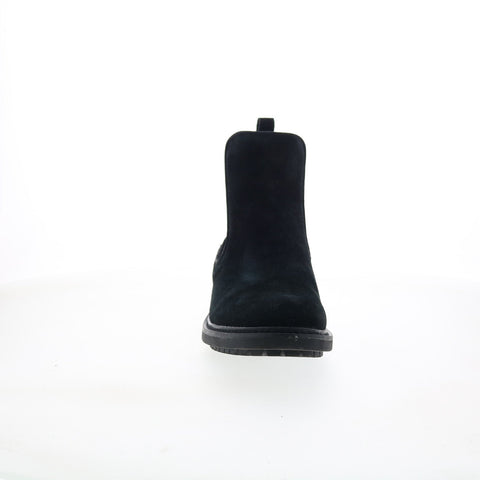 Sofft Leah SF0037021 Womens Black Leather Slip On Chelsea Boots
